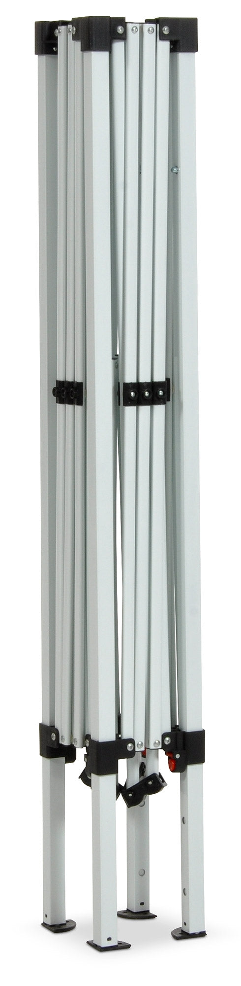 acquista Gazebo da Giardino Pieghevole 3x3m Telo in Poliestere e PVC con Ventilazione Taddei Automatico Bianco