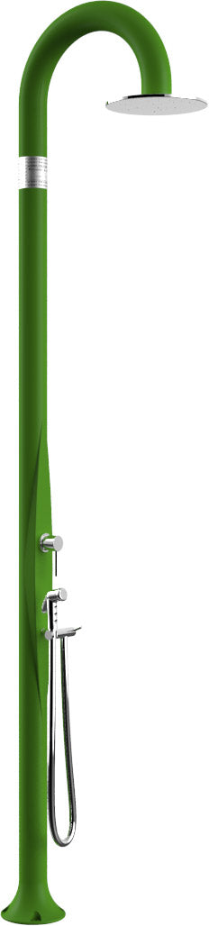 Doccia da Esterno Giardino Miscelatore e Doccetta Arkema Funny Yin Verde Chiaro sconto