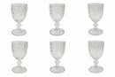 Set 6 Calici in Vetro 200 ml Villa d'Este Home Tivoli Loira