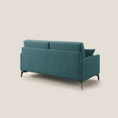 Divano 3 Posti 180x94x90 cm in Tessuto Azzurro