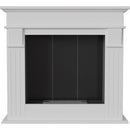 Camino a Bioetanolo da Pavimento 95x28x87 cm Flig Trenton Light Bianco