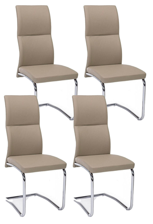 Set 4 Sedie 44x58x104h cm Thelma Tortora online