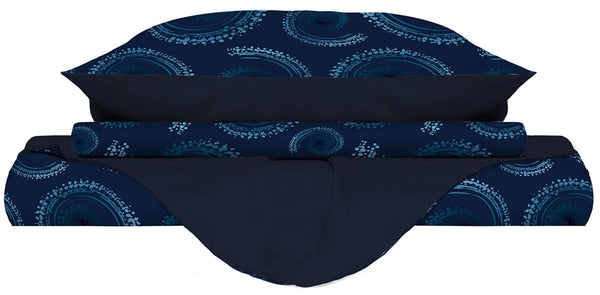 Copripiumino Double Face con Federe Stampato Vortex acquista