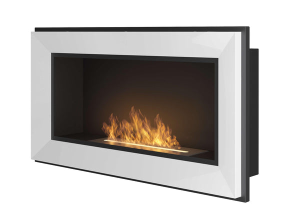 online Camino a Bioetanolo da Parete 90x49 cm  Frame 900 Bianco