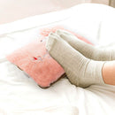 Borsa Acqua Calda Elettrica Ricaricabile Scaldamani Peluche Rosa