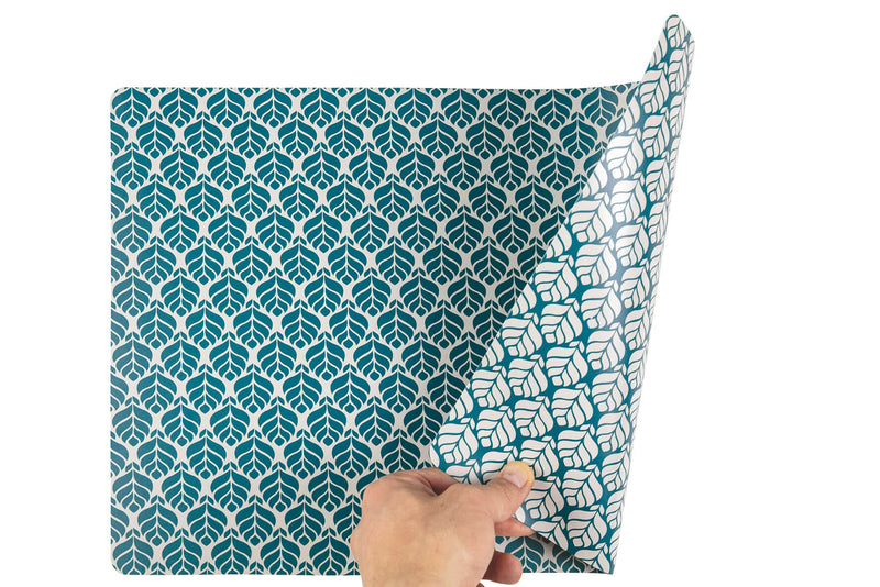 Set 6 Tovagliette Double Face 45x30 cm Villa d'Este Home Tivoli Bali Leaf