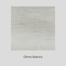 Mobile Lavatoio Vasca Zeus in MineralMarmo Apertura a 2 Ante 77,5x48x84 cm Olmo Bianco