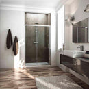 Porta Parete Doccia 1 Anta Scorrevole In Cristallo Trasparente 6mm H185 Fosterberg Kolding Varie Misure