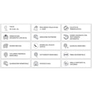 Casco Jet per Scooter Visiera Sagomata CGM Santa Monica 109V Nero Opaco