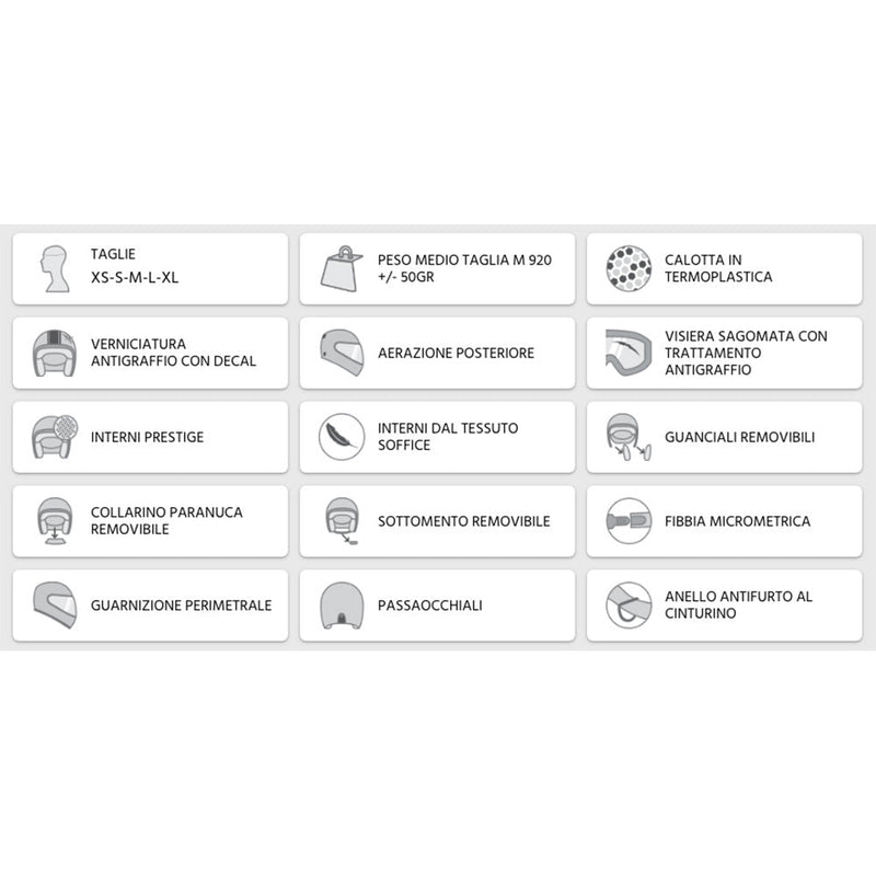 Casco Jet per Scooter Visiera Sagomata CGM Santa Monica 109V Titanium Opaco