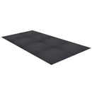 Tappeto Puzzle 32 Pezzi 63x6 cm in EVA Morbido Nero 
