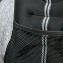 Giubbotto Zavorrato 5kg Traspirante con Tasca Portaoggetti e Spallacci 40x35 cm in tessuto Oxford Nero