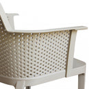 Poltrona Cathy 60x58x76,5 cm  in Polipropilene Tortora