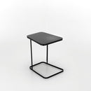 Tavolino Rettangolare in Metallo 44,5x53x62,5cm TFT Nero