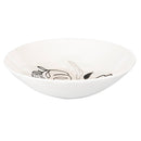 Insalatiera Irregolare 32 cm  in Ceramica VdE Tivoli 1996 Face to grey