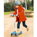 Monopattino 3 ruote Doppia Iniezione 3 Altezze Max 50Kg Globber Primo Plus Violetto