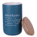 Set 3 Barattoli Sale Zucchero e Caffè Double Face 750 ml in New Bone China VdE Tivoli 1996