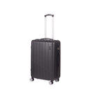 Trolley Valigia Media Rigido 4 Ruote con Combinazione in ABS Ravizzoni Stelvio Nero