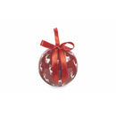 Set 14 Palle di Natale Ø7,5 cm in Polyfoam con Box Rudolf