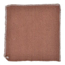 Tappeto Bagno Design Trama Semplice 50x150 cm in Cotone Marrone