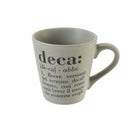 Set 3 tazzine Caffè "Deca" Ø5x5,5 cm in Bone China VdE Tivoli 1996 