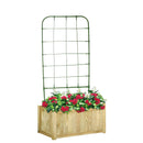 Telaio per Piante Rampicanti 91x39 cm a Forma di Traliccio