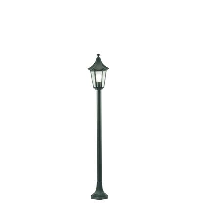 acquista Lampada Palo Paletto per Giardino Colore Nero per Esterno Linea Pagoda Sovil