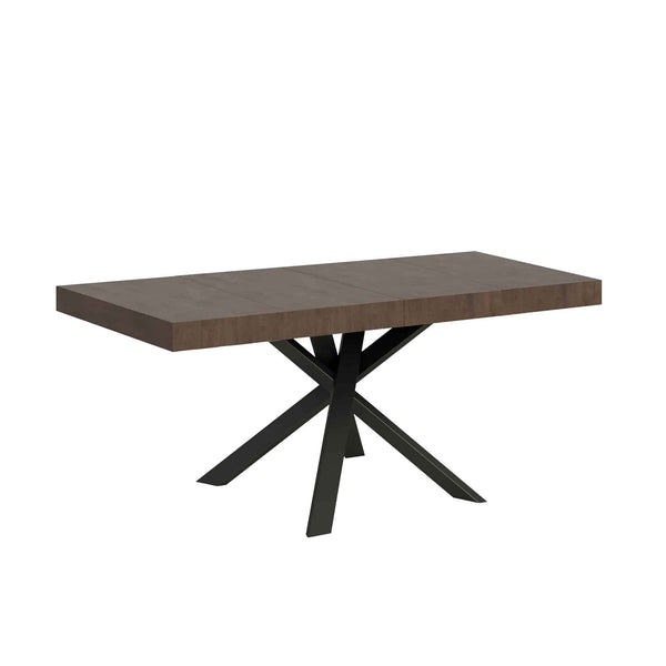 Tavolo Allungabile 90/194x90x77 cm Clerk Premium Noce acquista