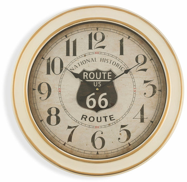 prezzo Orologio da Parete Ø55 cm in Metallo Soriani Route 66