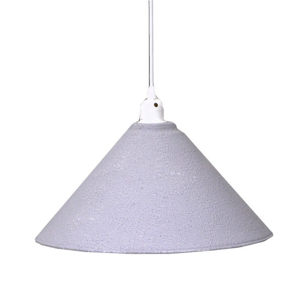 sconto Lampadario in metallo vintage bianco/grigio con attacco cm Ø38,5xh26