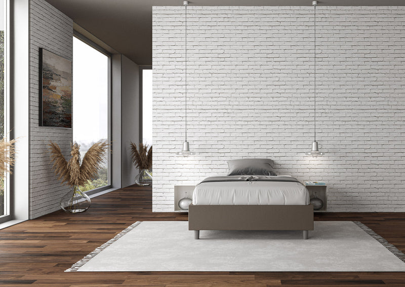 Letto Matrimoniale Azelia Cappuccino Varie Misure