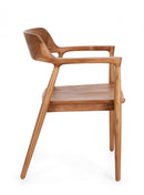 Set 2 Sedie 59x57x79 cm Yves in Legno