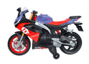 Moto Elettrica per Bambini 12V con Licenza Aprilia RS660 Viola