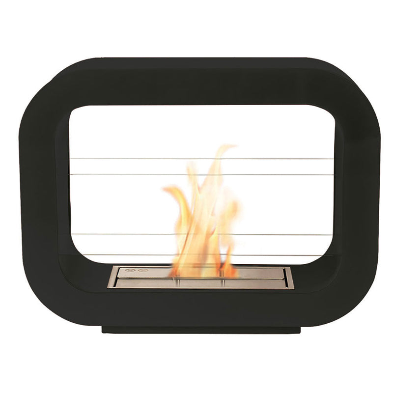 Camino a Bioetanolo da Pavimento 47x60 cm Karlsen Imola Nero