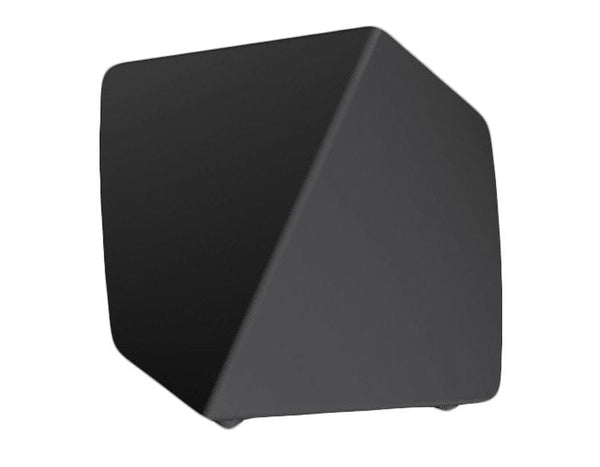 acquista Vaso 45x45 cm in Resina Arkema Twisty Vase Antracite