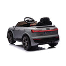Macchina Elettrica per Bambini 12V Licenza Ufficiale Audi SQ8 E-Tron con Telecomando e Sedile Pelle Grigio
