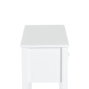 Consolle da Ingresso con 3 Cassetti 100x32x85 cm Bianco  