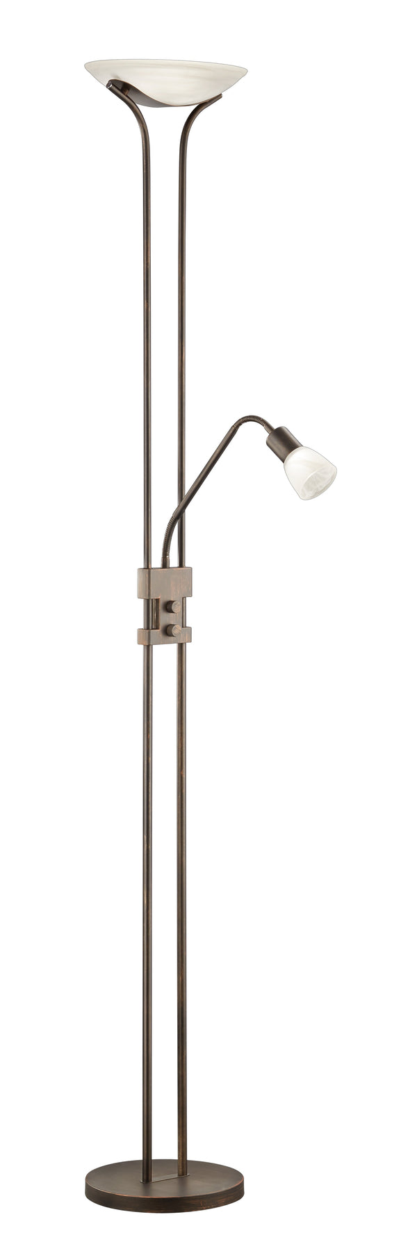 prezzo Piantana da Interno a LED in Metallo Ruggine Anticato