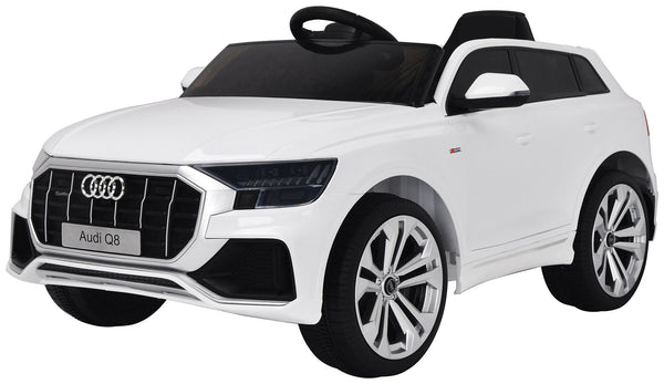 Macchina Elettrica per Bambini 12V con Licenza Audi Q8 Bianca sconto