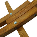 Supporto Struttura Portante per Amaca 318x122x118 cm in Legno Max 150Kg Giglio