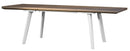 Tavolo Allungabile da Giardino 162-241x100,5x76,5 cm Keter Harmony Bianco e Cappuccino