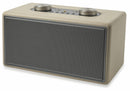 Altoparlante Speaker 80W Wireless con Radio in Similpelle Kooper Twist Ecrù