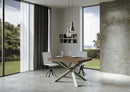 Tavolo 130x90x77 cm Volantis Fix Noce