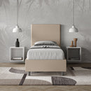 Letto Singolo Focus Tortora Varie Misure