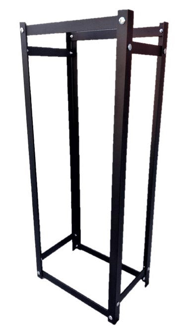 Portalegna per Camino da Interno o Esterno 60x25x99,5 cm in Acciaio King Nero acquista
