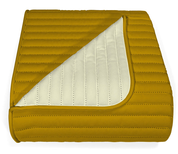 prezzo Trapuntino Doubleface 100gr Senape\/Crema Varie Misure