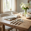 Servizio Set di Posate 24 pezzi in Acciaio Inox Eme Brio Sabbia 7528