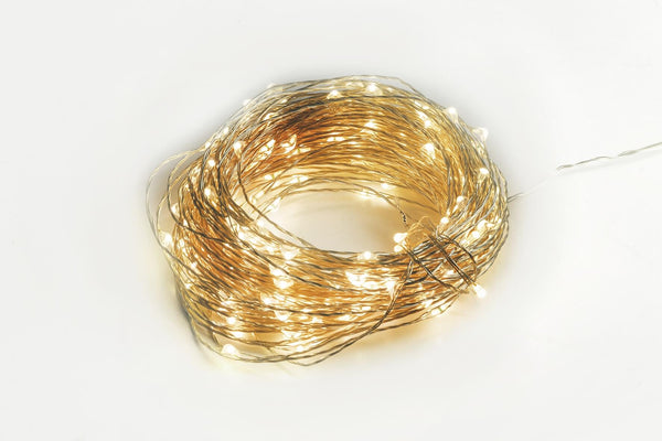 Luci di Natale 180 MICROLED 18m Bianco Caldo da Esterno-Interno Soriani prezzo