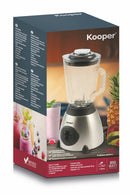 Frullatore Elettrico 850W Bicchiere 1,5 Litri Kooper Trity Bianco