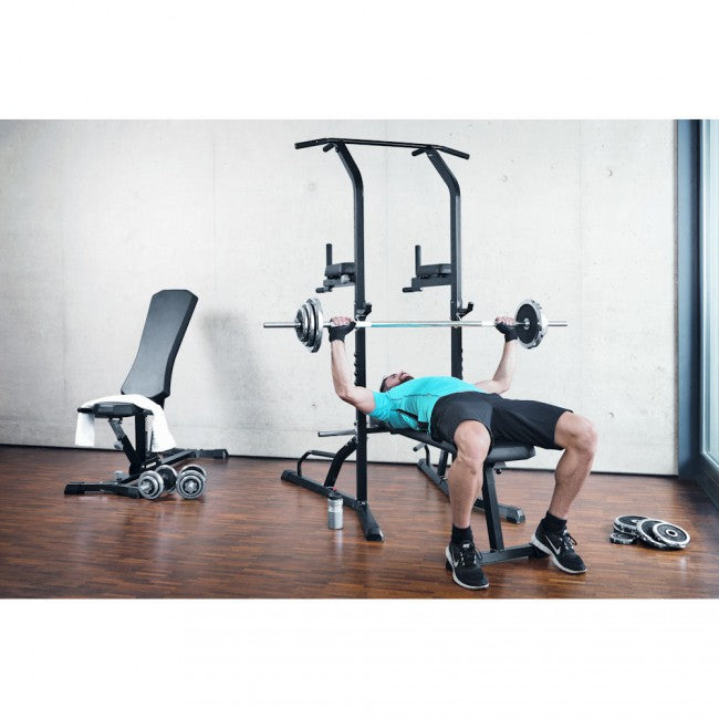 Stazione Pesi Multifunzione 10 Esercizi Kettler HKS Herk con Panca e Supporti